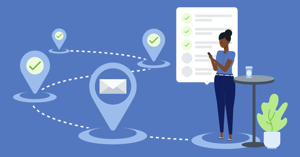 Recipient tracking an inbound mail piece